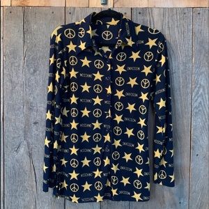 Moschino: Polyester Button-Up